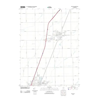 2012 Map of Peotone, 2012 Print