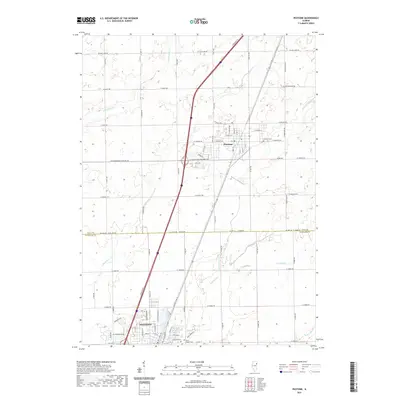 2021 Map of Peotone, 2021 Print
