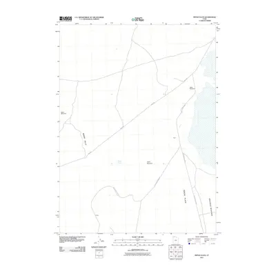 2011 Map of Peplin Flats, 2011 Print