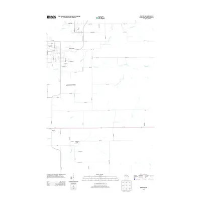 2013 Map of Peplin, 2013 Print