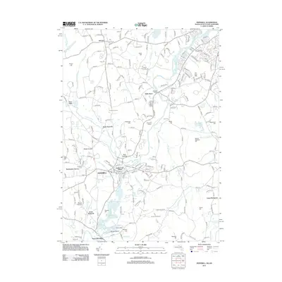 2012 Map of Pepperell, 2012 Print