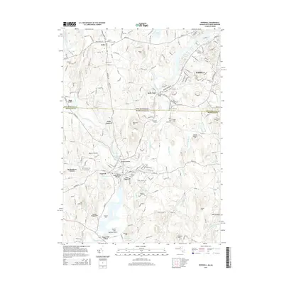 2015 Map of Pepperell, 2015 Print
