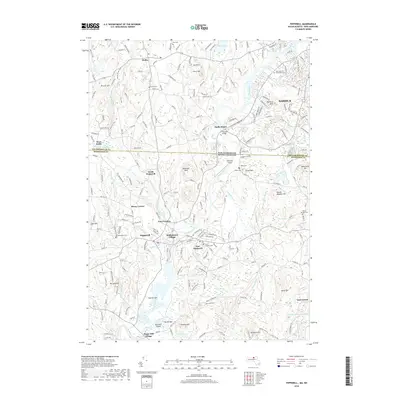 2018 Map of Pepperell, 2018 Print