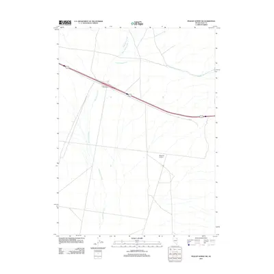 2012 Map of Pequop Summit SW, 2012 Print