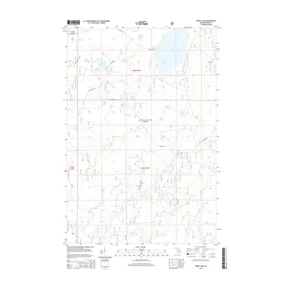 2014 Map of Perch Lake, 2014 Print