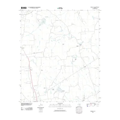 2010 Map of Percilla, 2010 Print