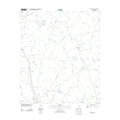2013 Map of Percilla, 2013 Print
