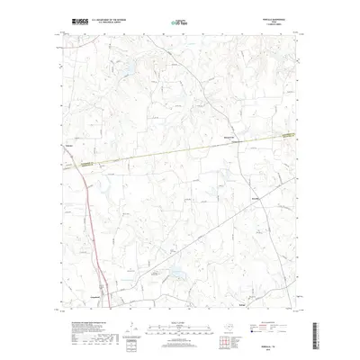 2019 Map of Percilla, 2019 Print