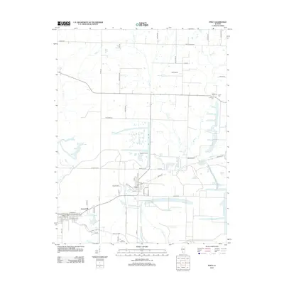 2012 Map of Percy, 2012 Print