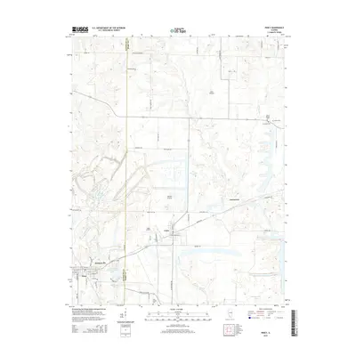 2015 Map of Percy, 2015 Print