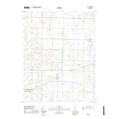 2021 Map of Percy, 2021 Print