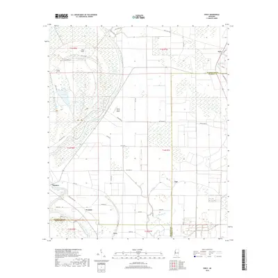 2018 Map of Percy, 2018 Print