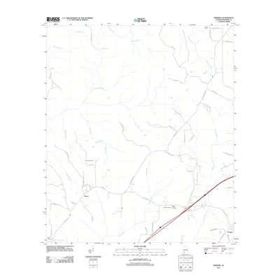 2011 Map of Perdido, 2011 Print
