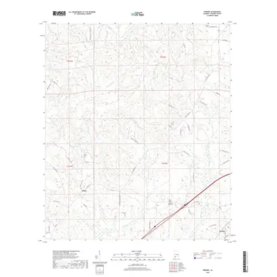 2018 Map of Perdido, 2018 Print