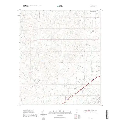 2020 Map of Perdido, 2020 Print