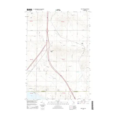 2014 Map of Pere Cheney, 2014 Print