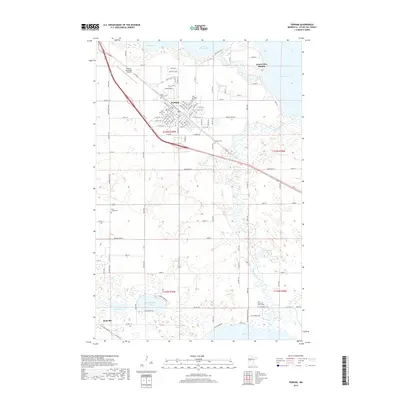 2019 Map of Perham, 2019 Print