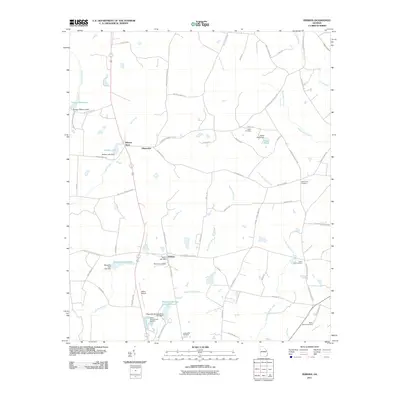 2011 Map of Perkins, 2011 Print