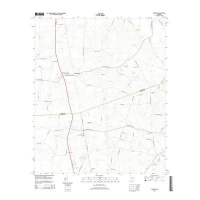 2014 Map of Perkins, 2014 Print