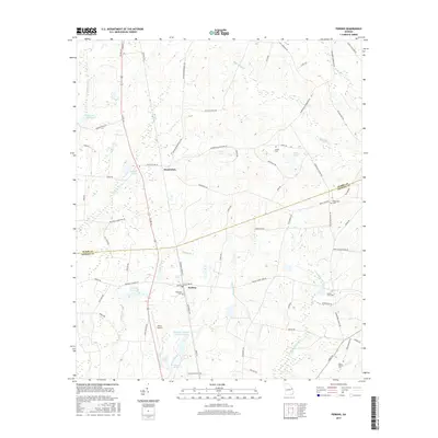2017 Map of Perkins, 2017 Print
