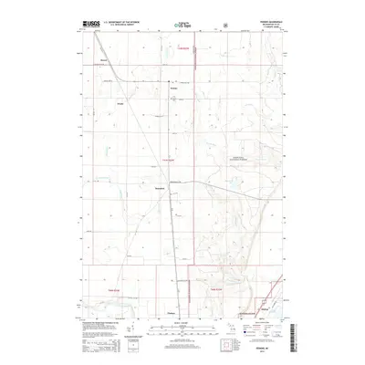 2014 Map of Perkins, 2014 Print