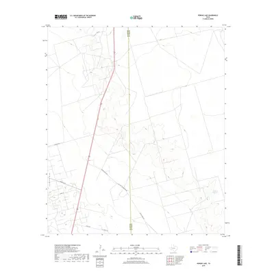 2019 Map of Perkins Lake, 2019 Print
