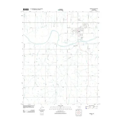 2012 Map of Perkins, 2012 Print