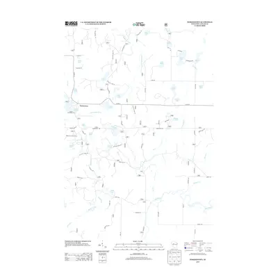 2013 Map of Perkinstown, 2013 Print