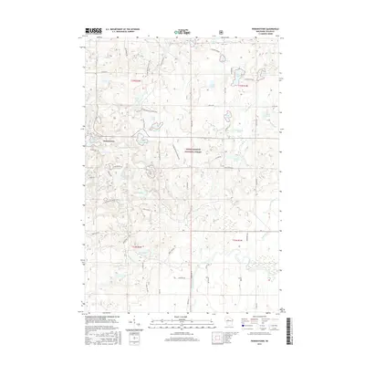 2015 Map of Perkinstown, 2015 Print