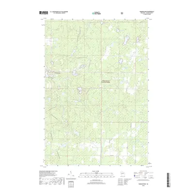 2018 Map of Perkinstown, 2018 Print