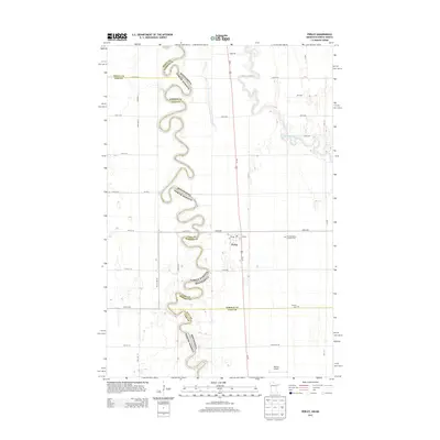 2013 Map of Perley, 2013 Print