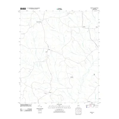 2011 Map of Perote, 2011 Print