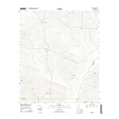 2014 Map of Perote, 2014 Print