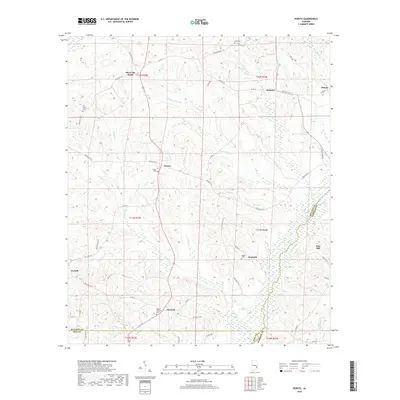 2018 Map of Perote, 2018 Print