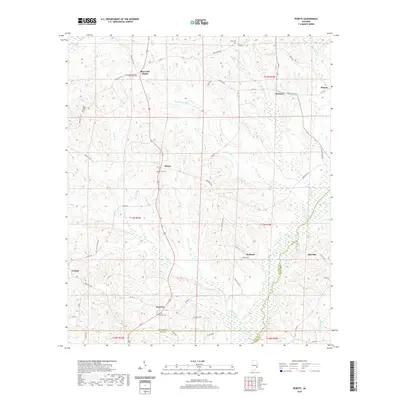 2020 Map of Perote, 2020 Print