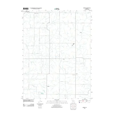 2012 Map of Perrin, 2012 Print