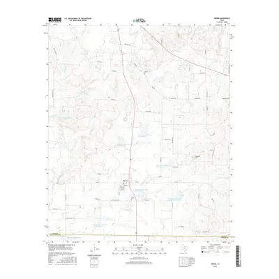 2016 Map of Perrin, 2016 Print
