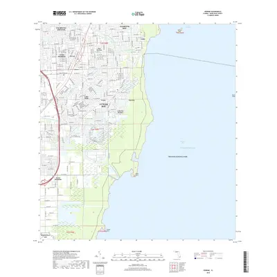 2018 Map of Perrine, 2018 Print