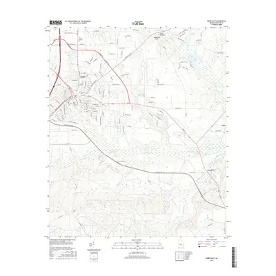 2017 Map of Perry East, 2017 Print