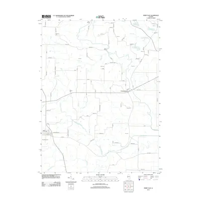 2012 Map of Perry East, 2012 Print