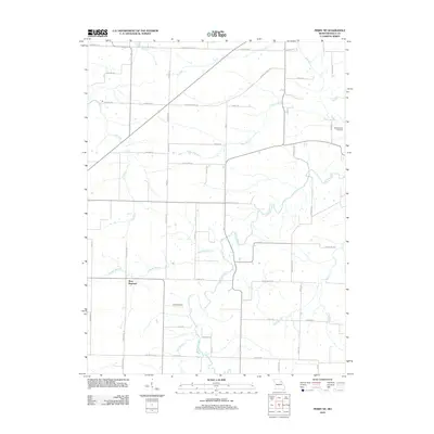 2012 Map of Perry NE, 2012 Print