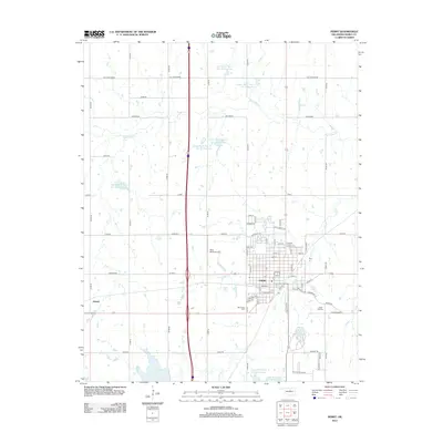2012 Map of Perry, 2012 Print