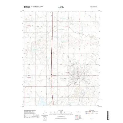 2018 Map of Perry, 2018 Print