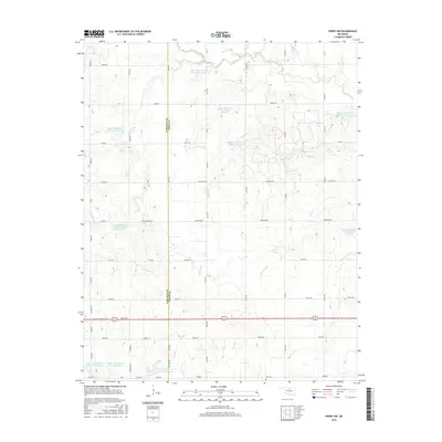 2016 Map of Perry NW, 2016 Print