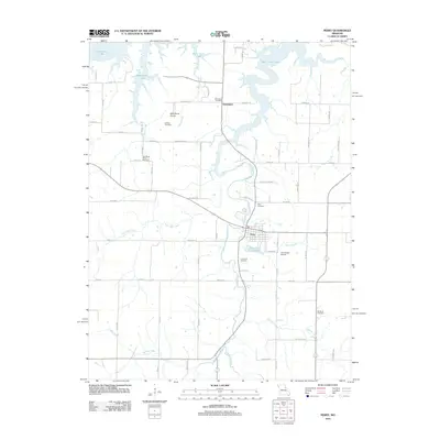 2012 Map of Perry, 2012 Print