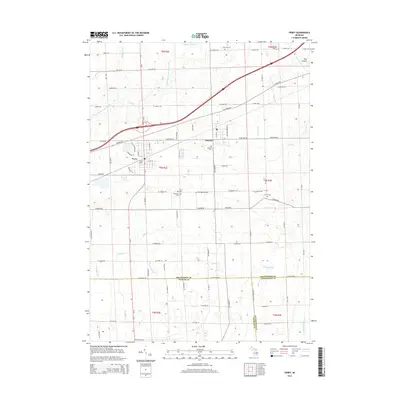 2014 Map of Perry, 2014 Print
