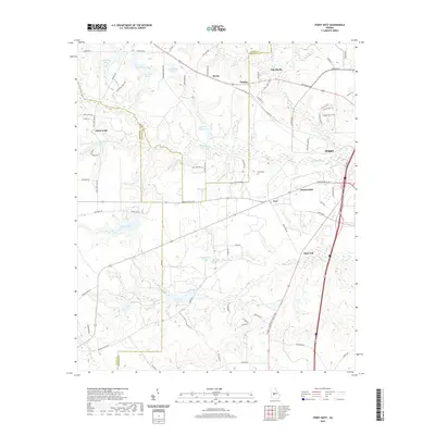 2020 Map of Perry West, 2020 Print