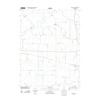 2012 Map of Perry West, 2012 Print