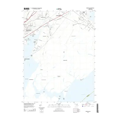 2014 Map of Perryman, 2014 Print