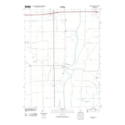 2010 Map of Perrysville, 2010 Print